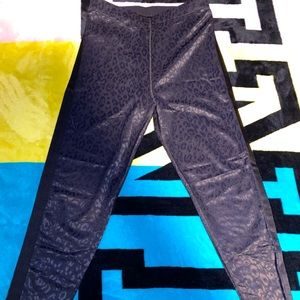 Victoria Secret mesh cheetah print leggings